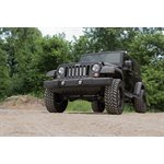 JEEP 8"VERTICAL LED GRILLE KIT | BLACK SERIES 07-17 WRANGLER JK