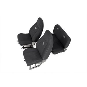 SEAT COVERS FRONT AND REAR | JEEP WRANGLER YJ 4WD (1991-1995)