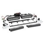 JEEP 8"VERTICAL LED GRILLE KIT CHROME SERIES 07-17 WRANGLER JK