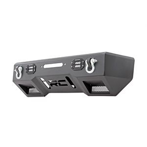 Front Stealth Stubby Winch Bumper w / Black Series LED Lights