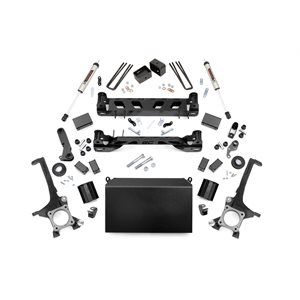6in Toyota Suspension Lift Kit w / V2 Shocks (16-21 Tundra 4WD / 2