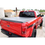 SOFT ROLL UP BED COVER | 5'7" BED | TOYOTA TUNDRA 2WD / 4WD (2022) W / O FACTORY CARGO MANAGEMENT SYSTEM