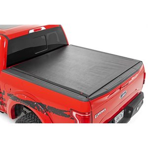 SOFT ROLL UP BED COVER | 5'7" BED | TOYOTA TUNDRA 2WD / 4WD (2022) W / FACTORY CARGO MANAGEMENT SYSTEM
