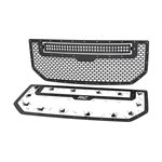 Mesh Grille | 30" Dual Row LED | Black | GMC Sierra 1500 (16-18)