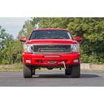 Mesh Grille | 30" Dual Row LED | Black | Chevy Silverado 1500 (07-13)