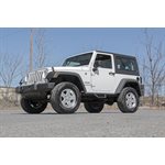 Contoured Drop Steps | 2 Door | Jeep Wrangler JK 4WD (2007-2018)