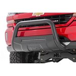 GM 1500 PU 88-98 BULL BAR W / LED LIGHT (BLACK)